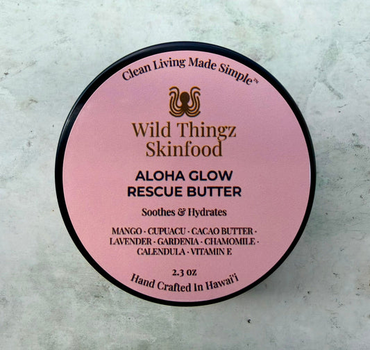 Aloha Glow Rescue Butter All-Over Body • After-Sun Care • Winter Skin Relief