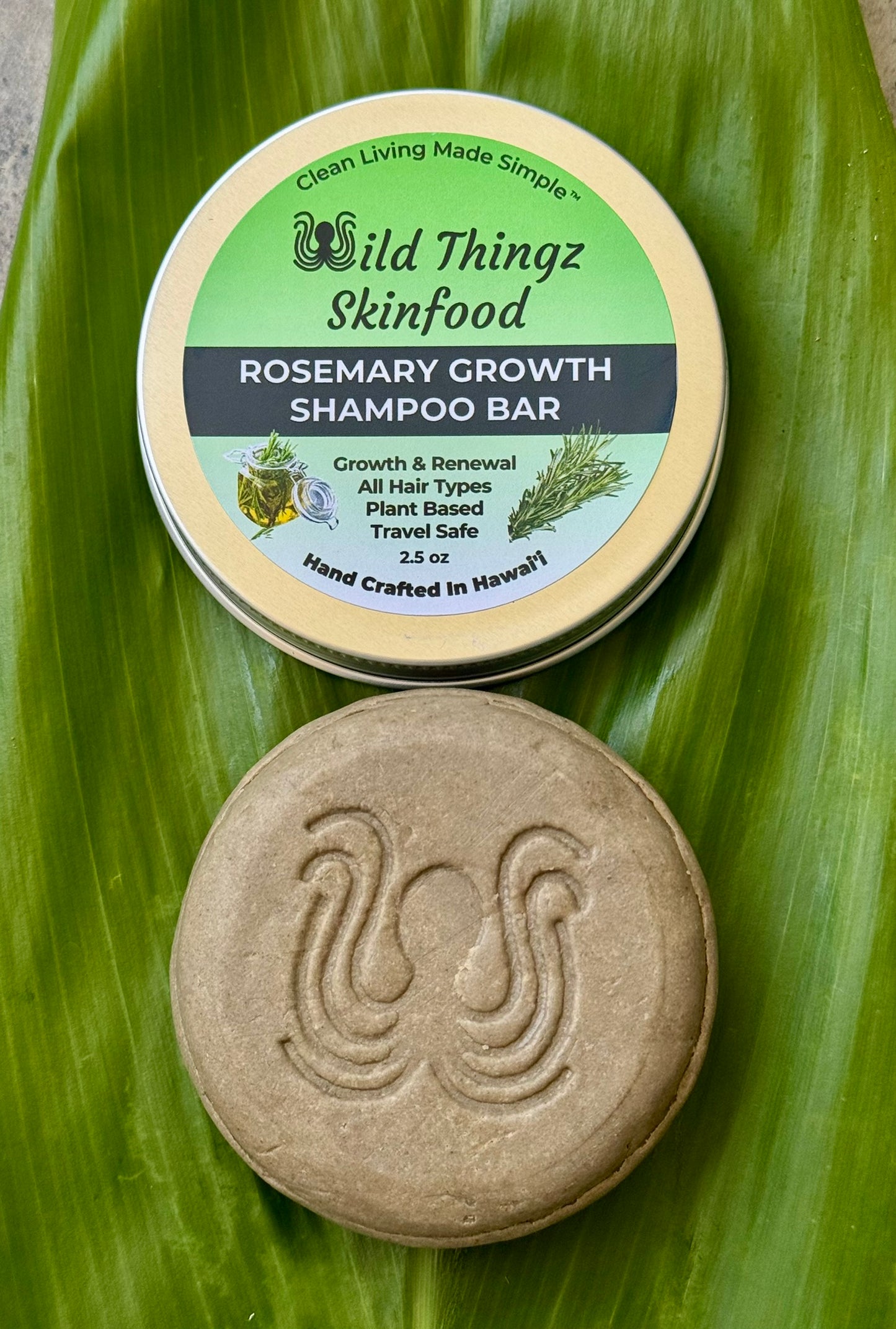 Rosemary Growth Shampoo Bar