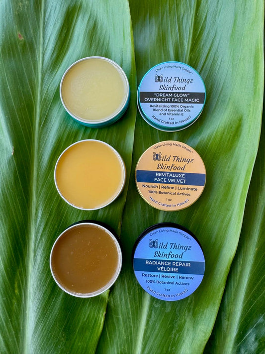 Luminous Glow Set: Dream Glow Magic, Revitalux Face Velvet, Radiance Repair Velour (set of 3)