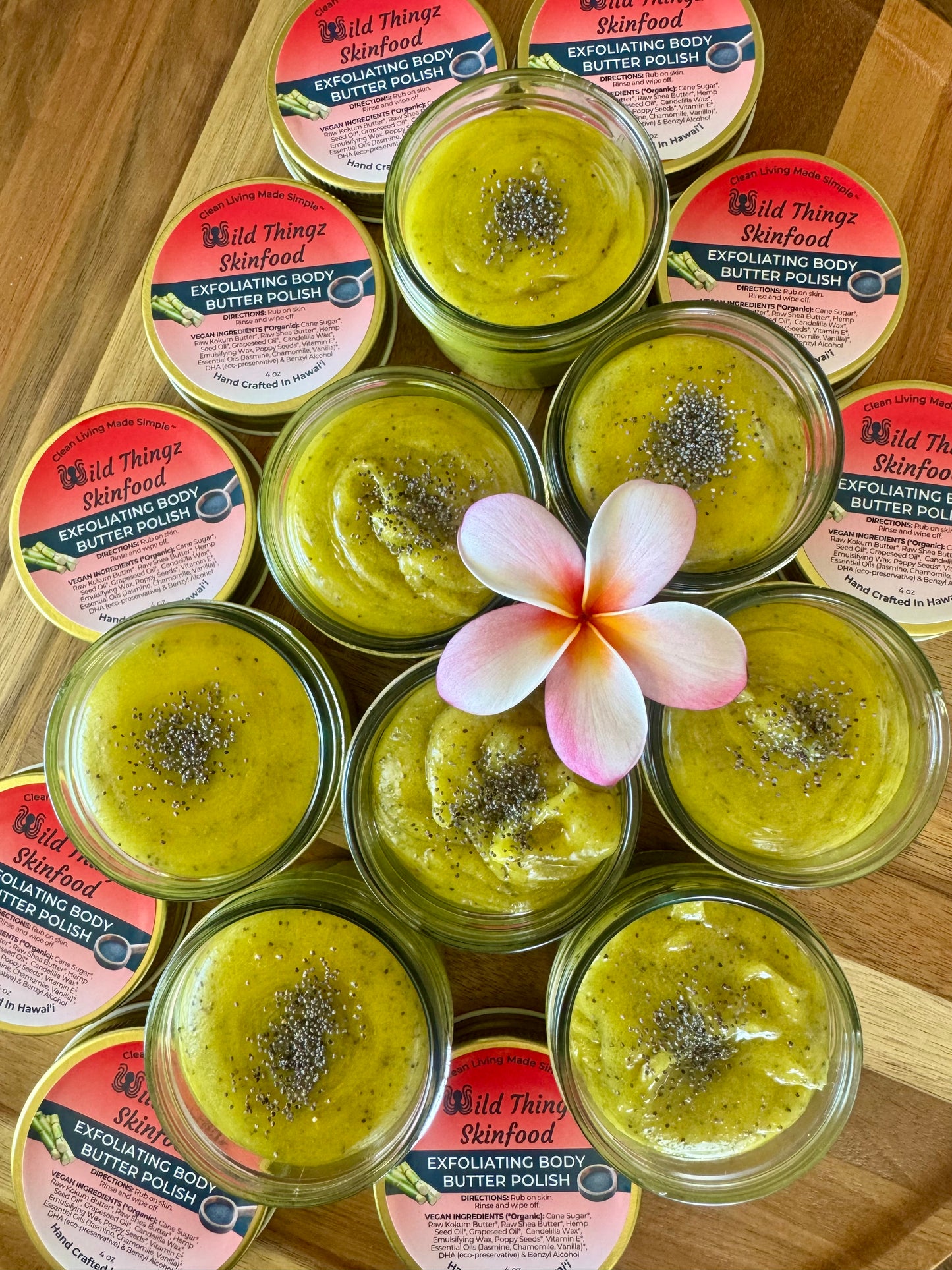 Exfoliating Moisturizing Body Butter Polish Scrub