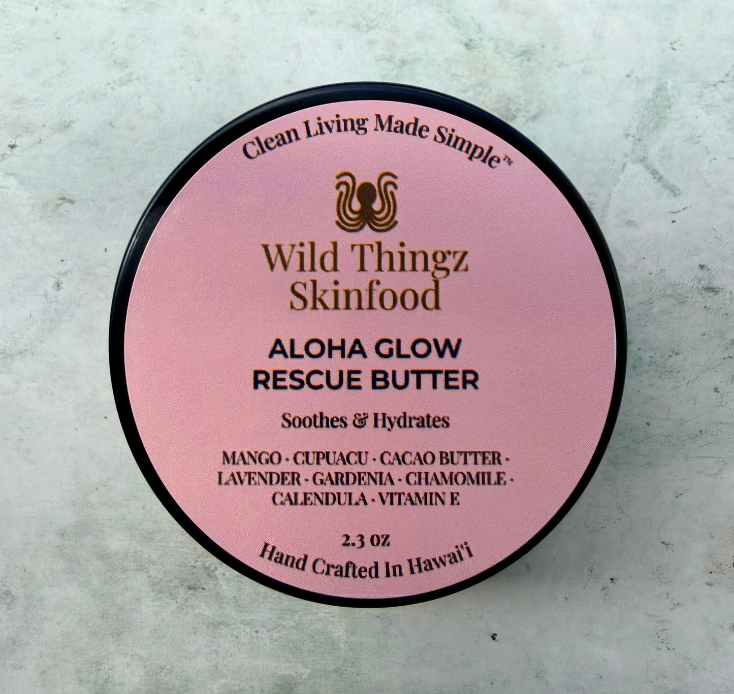 Aloha Glow Rescue Butter All-Over Body • After-Sun Care • Winter Skin Relief