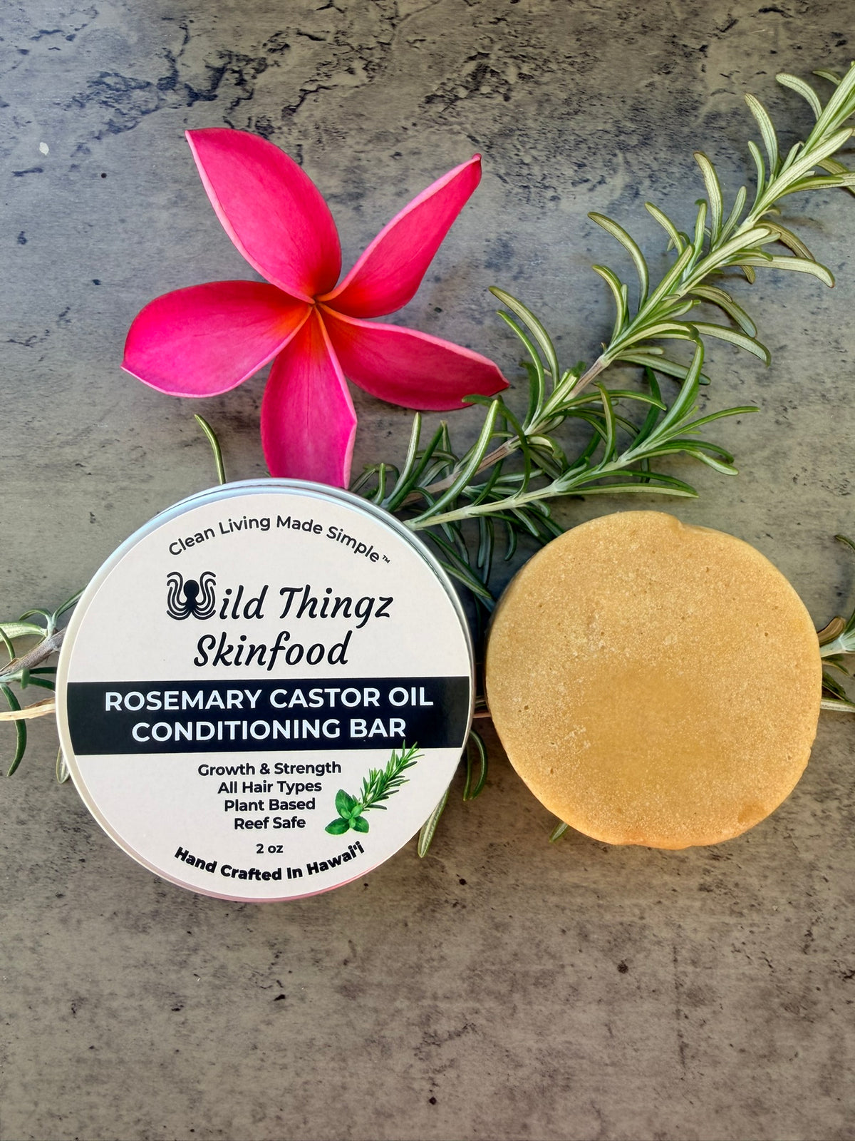 Rosemary Castor Oil Conditioning Bar